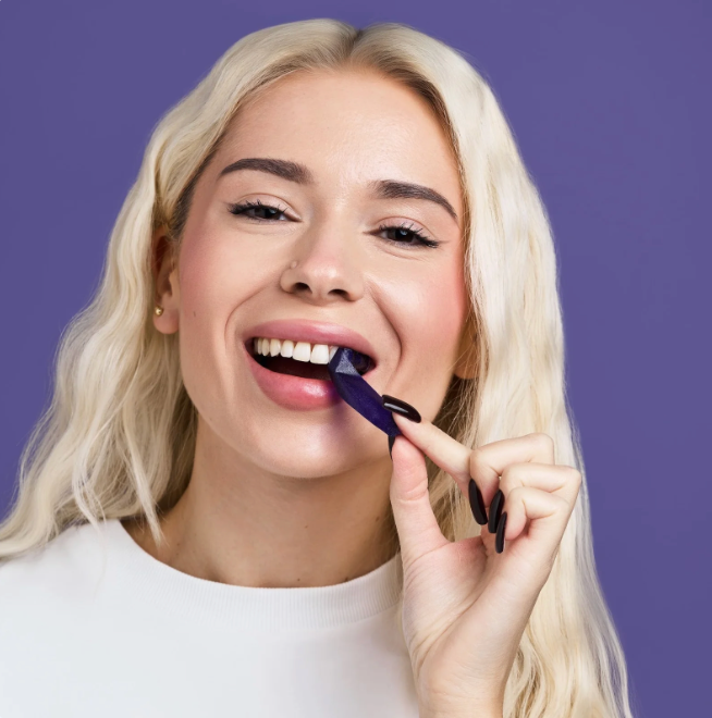 DR.WHITE PURPLE WHITENING STRIPS